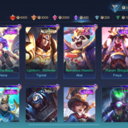 ML167⚡STAR LESLEY⚡LUCKYBOX EUDORA⚡️ZODIAC MARTIS⚡️LIGHBORN TIGREAL GRANGER⚡️DRAGON TAMER VALIR KIMMY⚡️VENOM GROCK HARLEY⚡️SABER JONSHON⚡️EPIC NANA FREYA KAGURA 3